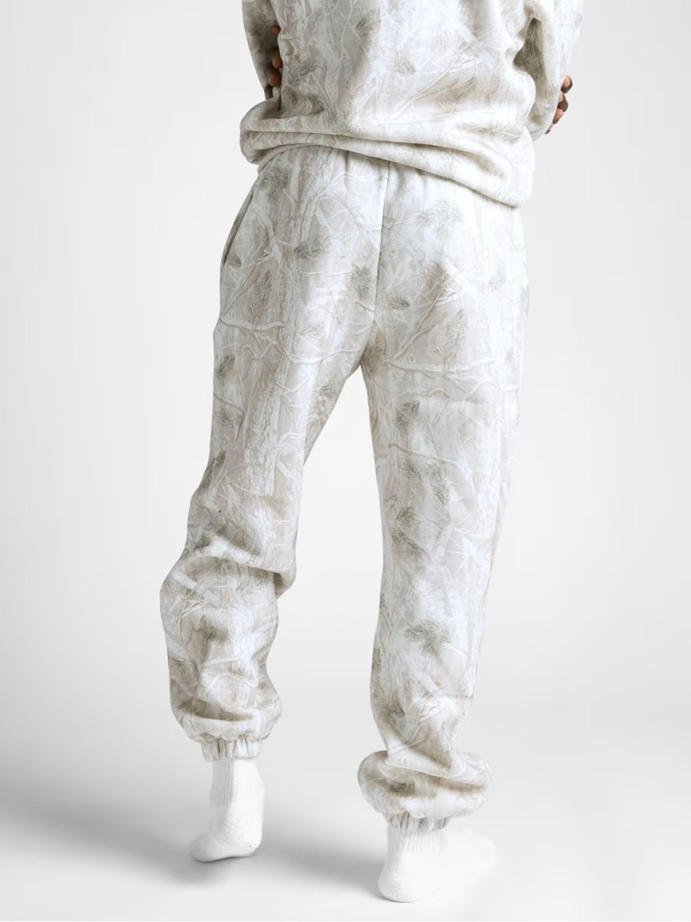 Unisex Comfrt Camo sweatpants-Silver Birch - Picture 3 of 3